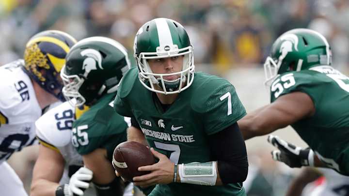 Michigan St scuffling at QB in 6-game skid