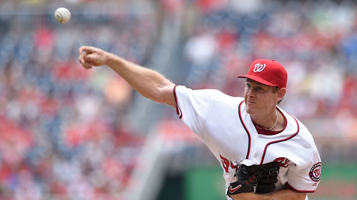 Nationals’ Strasburg pulled after 6 2/3 no-hit innings vs. Reds