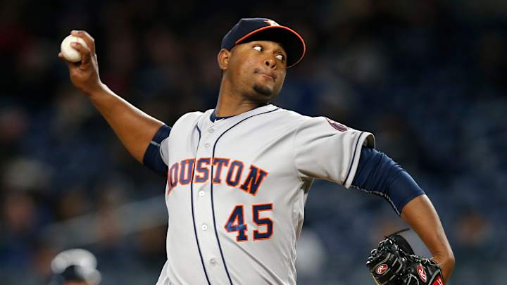 Astros send down RHP Feliz, day after throwing 107 pitches