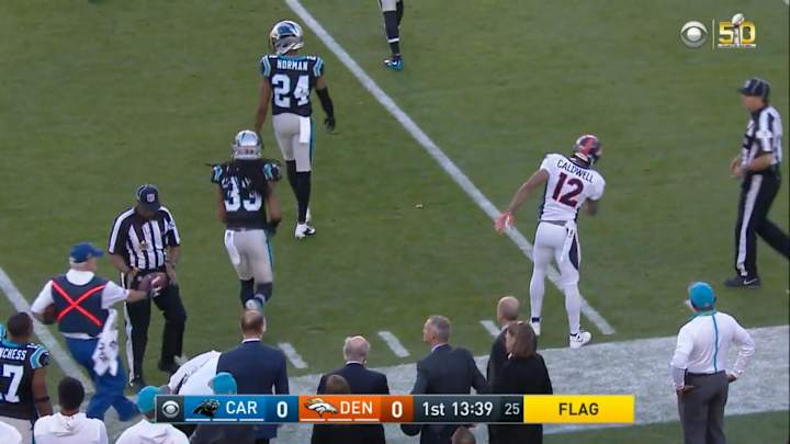 Watch: Andre Caldwell mimics Cam Newton’s celebrations after catch