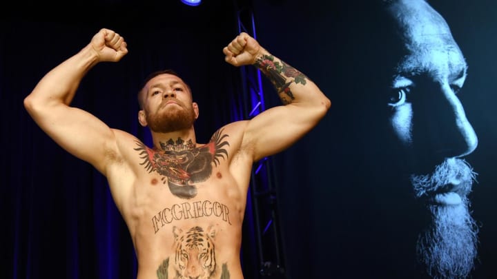 Conor McGregor rips Diaz brothers, tosses microphone into orbit