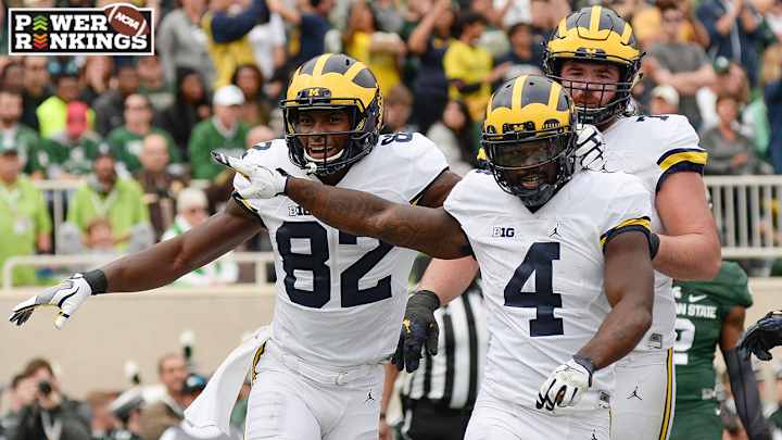 Michigan moves into the top three of Power Rankings after Week 9
