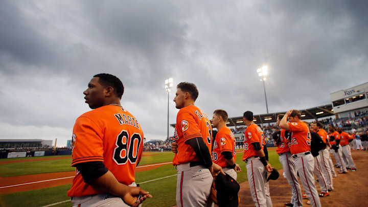 Orioles, Rays rained out after Archer throws 6 pitches Orioles, Rays rained out after Archer throws 6 pitches
