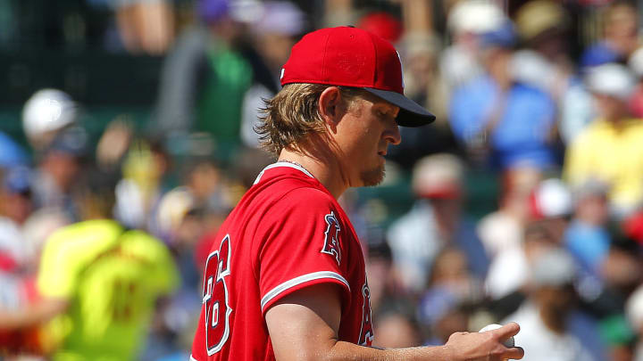Angels' Jered Weaver has MRI because of neck tightness Angels' Jered Weaver has MRI because of neck tightness