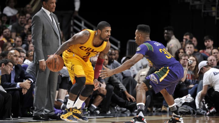 Irving, James lead Cavaliers past Pelicans 99-84