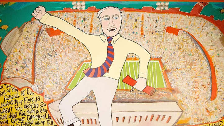 The paintings of James Bates: How the linebacker-turned-broadcaster became college football's artist-in-residence The paintings of James Bates: How the linebacker-turned-broadcaster became college football's artist-in-residence