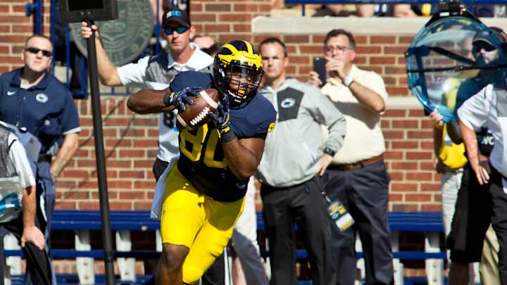 Michigan's Khalid Hill excels in transition to fullback Michigan's Khalid Hill excels in transition to fullback