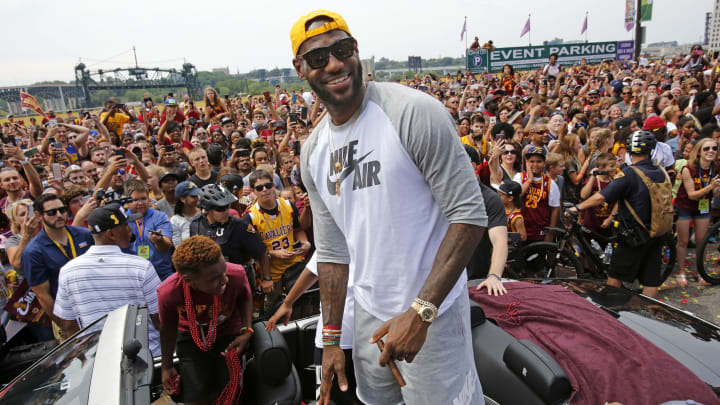 LeBron James repeats calls for social change