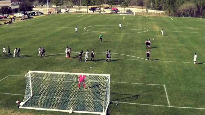 Watch: Texas U-16 soccer player scores 35-yard free kick goal