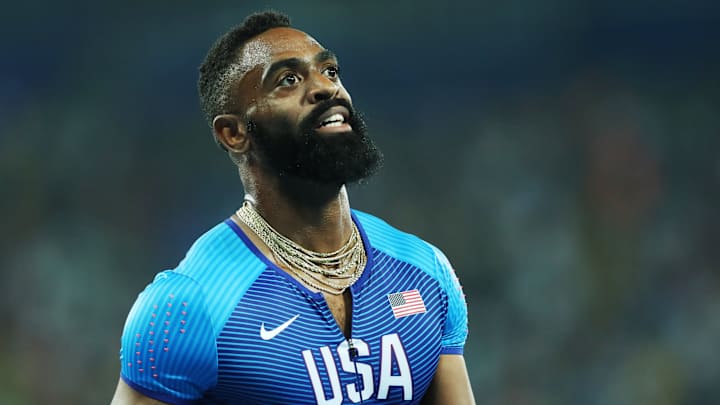 Three arrested in shooting death of Tyson Gay’s daughter, plead not guilty