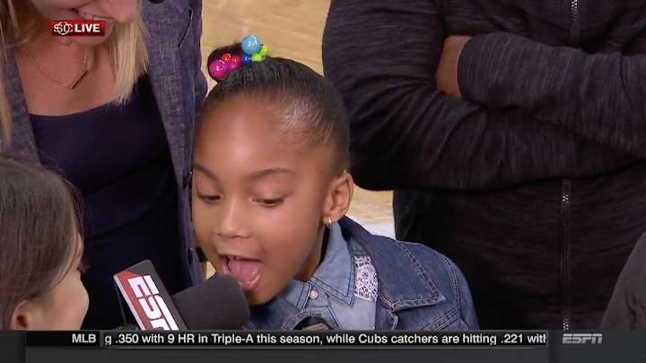 J.R. Smith’s daughter proud of father for not getting kicked off team J.R. Smith’s daughter proud of father for not getting kicked off team