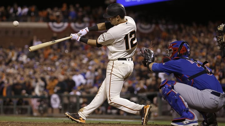 Joe Panik keeps Giants alive in NLDS with walk-off double in 13th inning
