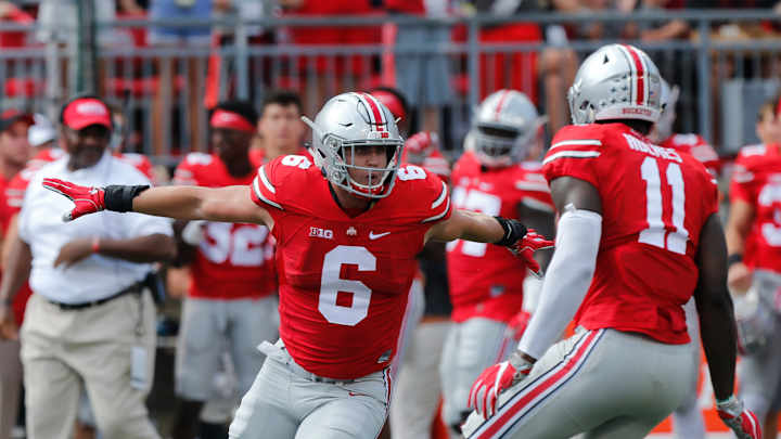 Ohio State overcomes sluggish start to beat Tulsa 48-3