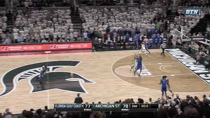 Michigan State survives Florida Gulf Coast after buzzer sounds early Michigan State survives Florida Gulf Coast after buzzer sounds early