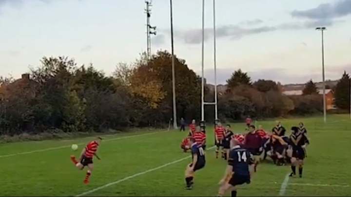 Watch: Rugby player finally pulls off amazing trick he’s been trying for 15 years Watch: Rugby player finally pulls off amazing trick he’s been trying for 15 years