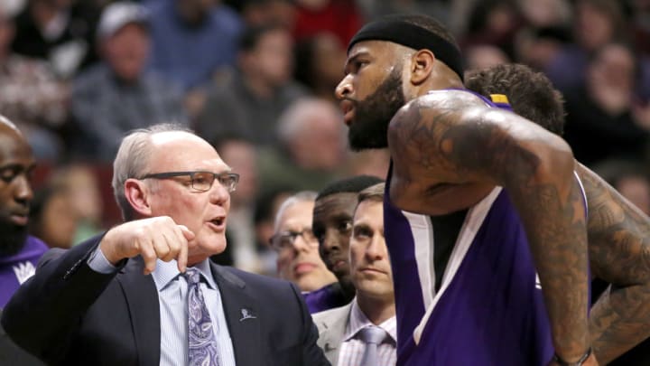 Watch: DeMarcus Cousins takes shot at coach George Karl after win Watch: DeMarcus Cousins takes shot at coach George Karl after win