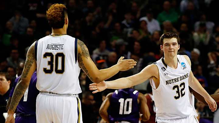 Notre Dame tops Stephen F Austin in final seconds to reach Sweet 16 Notre Dame tops Stephen F Austin in final seconds to reach Sweet 16