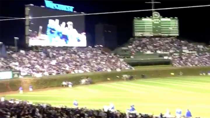 Watch: Fans at Wrigley sing ‘Go Cubs Go’ after Game 5 win Watch: Fans at Wrigley sing ‘Go Cubs Go’ after Game 5 win