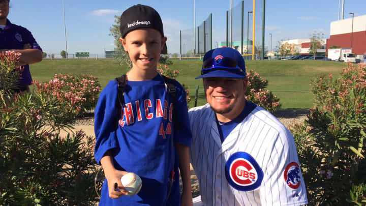 Boy with rare genetic disease inspired by friendship with Cubs’ Kyle Schwarber
