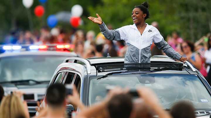 A new reality: Simone Biles adjusting to life as Olympic superstar