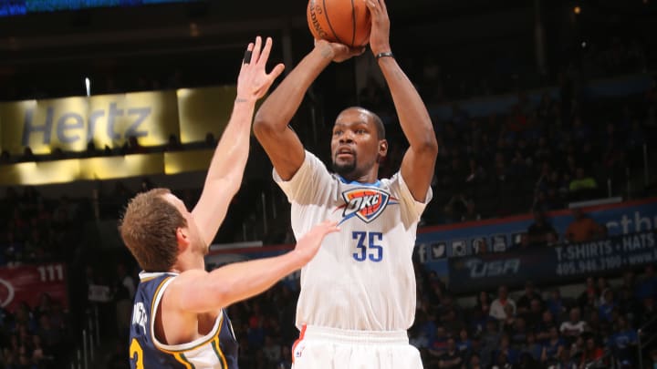 Durant's 20 points lead Thunder past Jazz 113-91