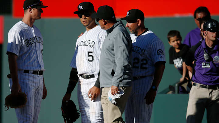 Gonzalez will give gift to girl he hit falling into stands