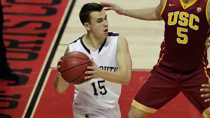 Watch: Monmouth walk-on scores first career points, bench goes wild