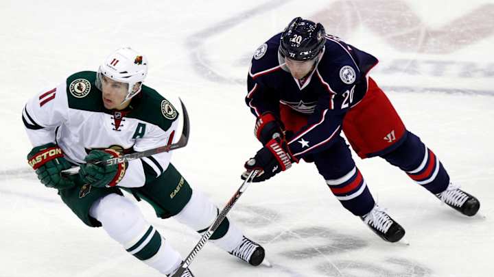 Parise nets hat trick for Wild in 4-2 win over Blue Jackets