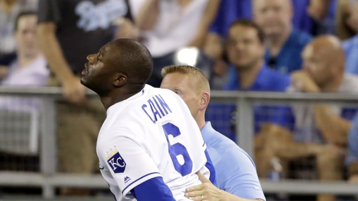 Royals place CF Lorenzo Cain on DL with hamstring injury