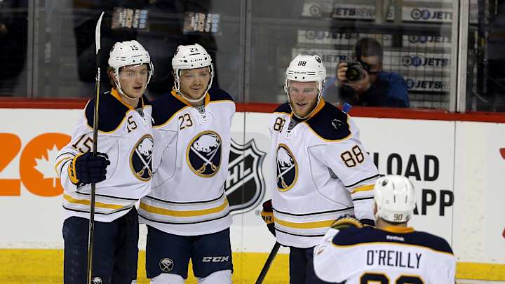 Reinhart has hat trick, Sabres beat Jets 4-2