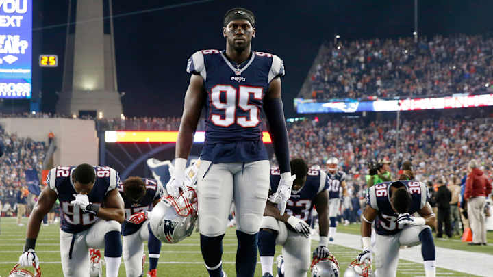 Patriots DL Chandler Jones admitted, released at hospital