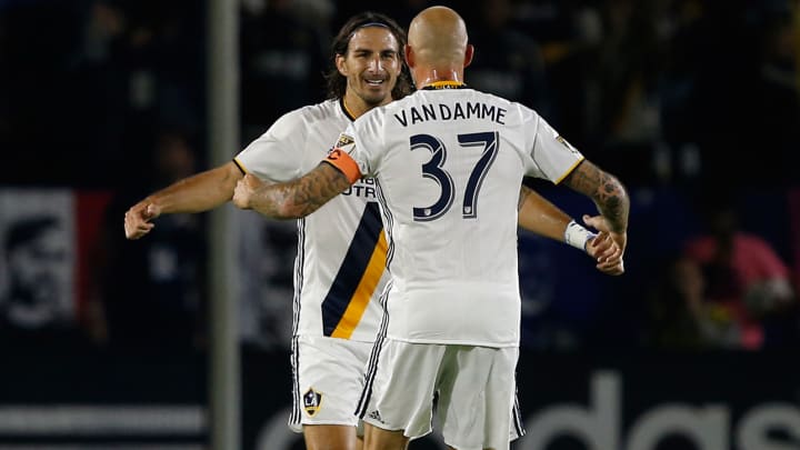 Van Damme-led LA Galaxy take MLS playoff edge over Colorado Rapids
