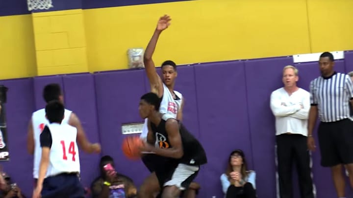 Shareef O’Neal and Ron Artest III faced each other over the weekend Shareef O’Neal and Ron Artest III faced each other over the weekend