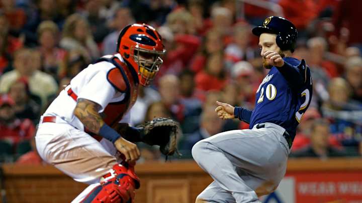 Santana homers in ninth to lift Brewers over Cardinals 6-4 Santana homers in ninth to lift Brewers over Cardinals 6-4