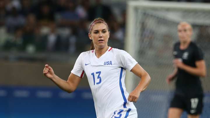A healthy Alex Morgan makes a statement in Olympic opener