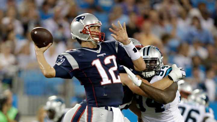 Brady sharp in preseason debut; Patriots top Panthers 19-17
