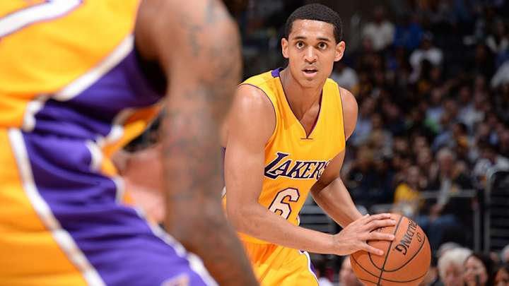 Lakers’ Jordan Clarkson recreates ‘Damn Daniel’ meme with teammates