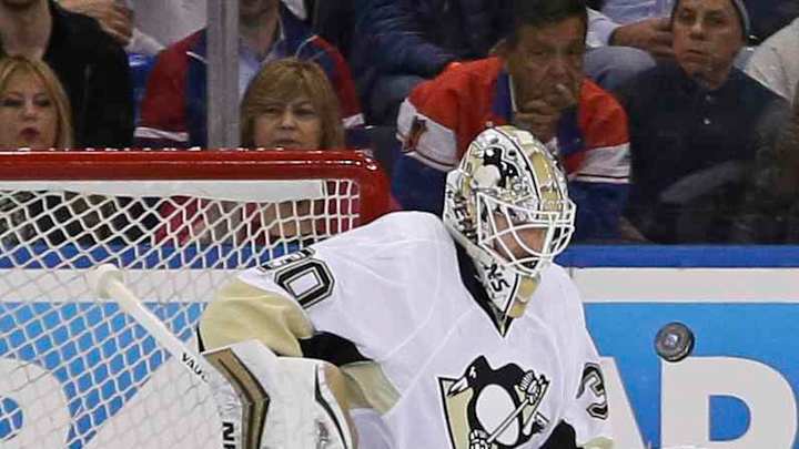 Penguins rookie goaltender Murray has Rangers on brink