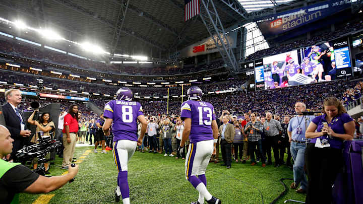 Bradford starts at QB for Vikings vs. Packers