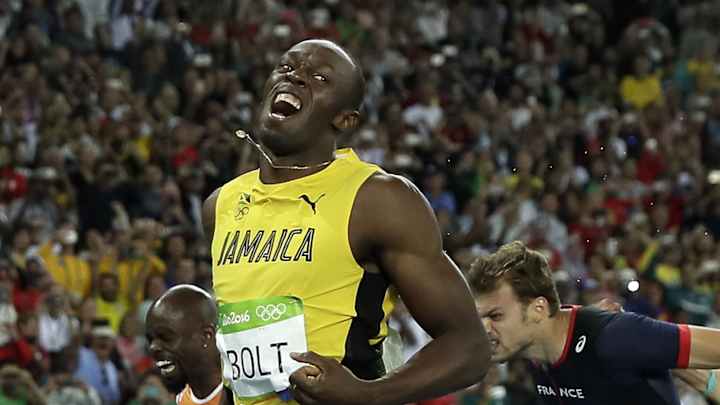 Bolt takes Olympic 200 but comes short of record