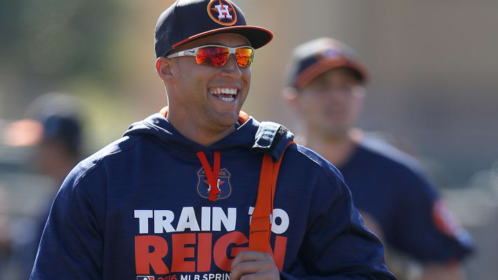 Astros' Springer hopes to stay healthy, reach potential Astros' Springer hopes to stay healthy, reach potential