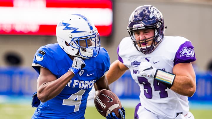 Cleveland scores twice, AFA beats Abilene Christian 37-21 Cleveland scores twice, AFA beats Abilene Christian 37-21