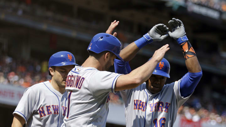 Cespedes hits 2 homers, Colon strong as Mets top Giants 9-5