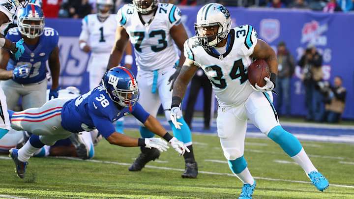 Panthers RB Cameron Artis-Payne arrested for speeding