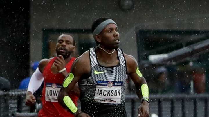 Jackson runs with heavy heart, silver bullet around neck