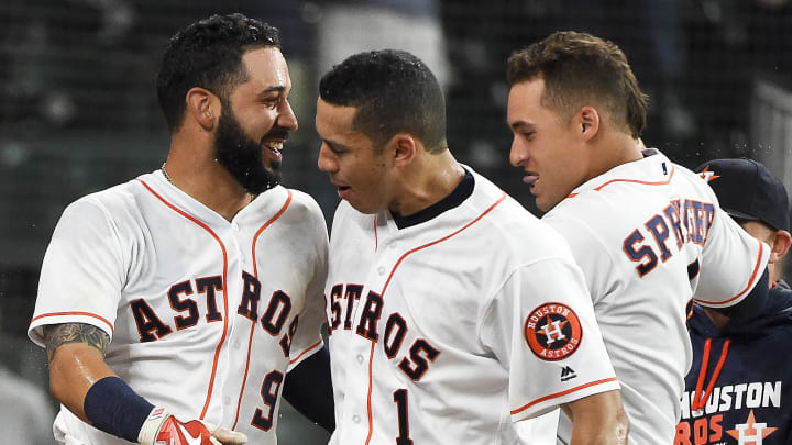 Gonzalez's homer lifts Astros over Indians 5-3 in 16 innings