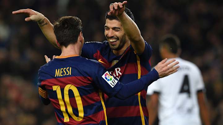 Messi, Suarez lead Barcelona to 7-0 win over Valencia in Copa del Rey Messi, Suarez lead Barcelona to 7-0 win over Valencia in Copa del Rey