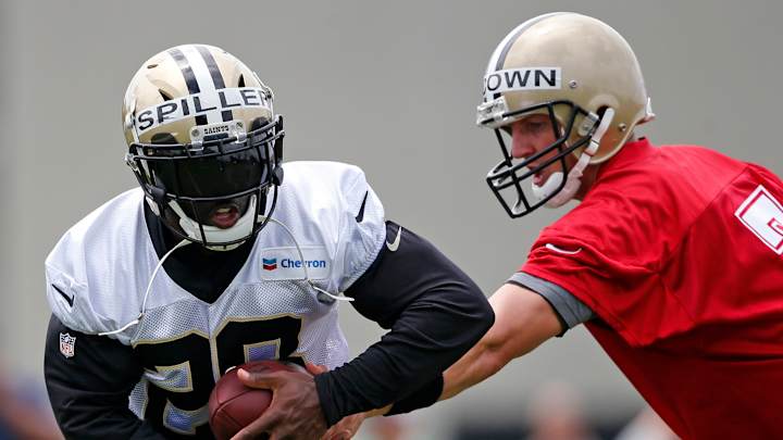 Saints expect fierce competition in crowded backfield