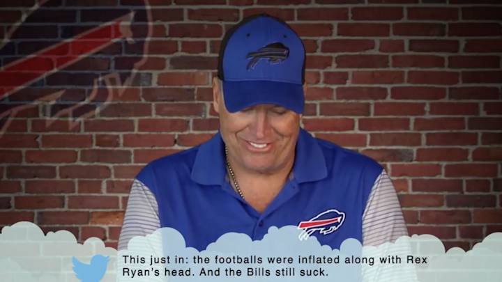 Watch the Buffalo Bills read mean tweets Watch the Buffalo Bills read mean tweets