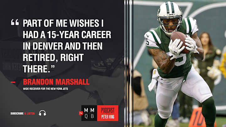 Brandon Marshall talks Jets and Career Regrets